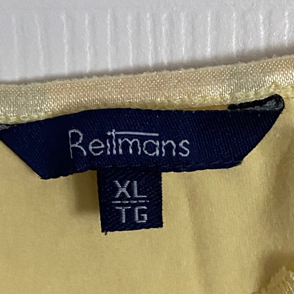 Reitmans Yellow Tank Top - Picture 3 of 3